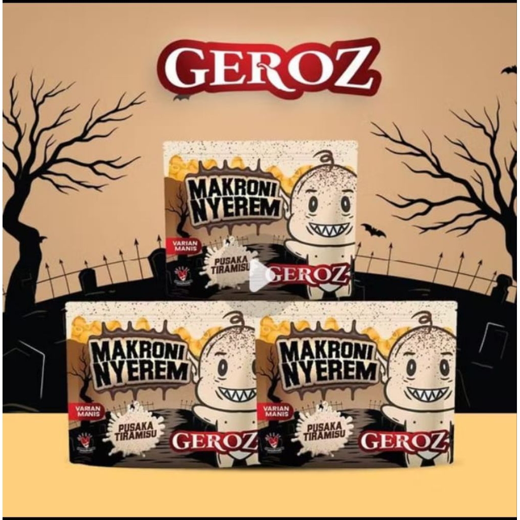 

Makaroni nyerem Geroz varian manis pusaka tiramisu