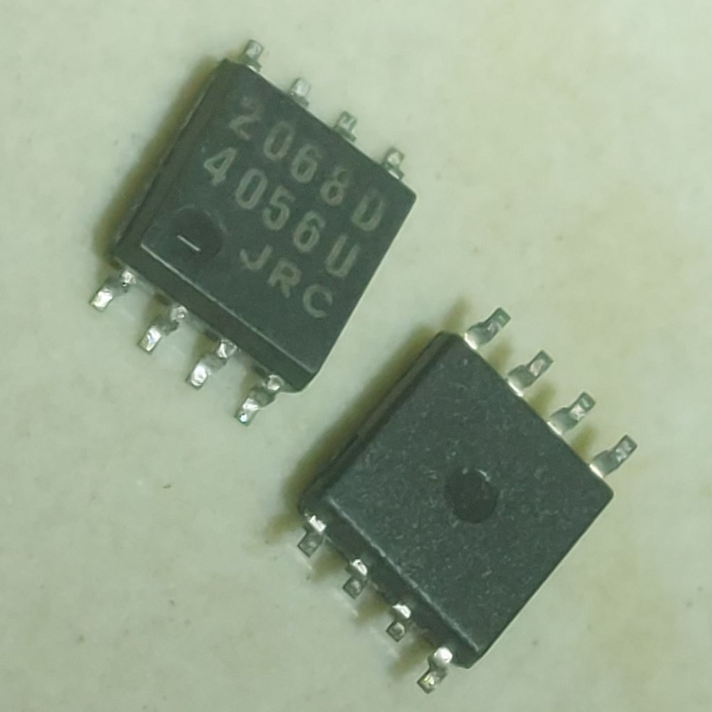 2 Buah 2Pcs 2068D DMP-8 JRC SMD JRC2068D NJM2068DM NJM2068D IC Low Noise Dual Opamp Japan Radio Chip