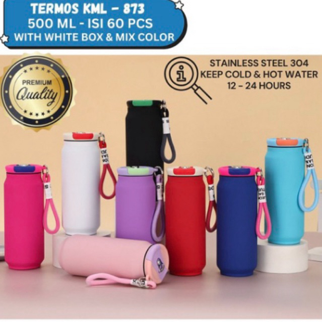 Tumbler estetik Thermos panas/dingin 500ml