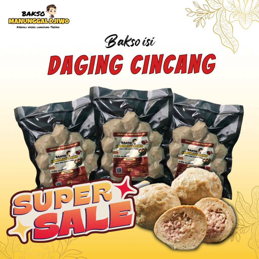 

Bakso Daging Cincang Manunggal djiwo