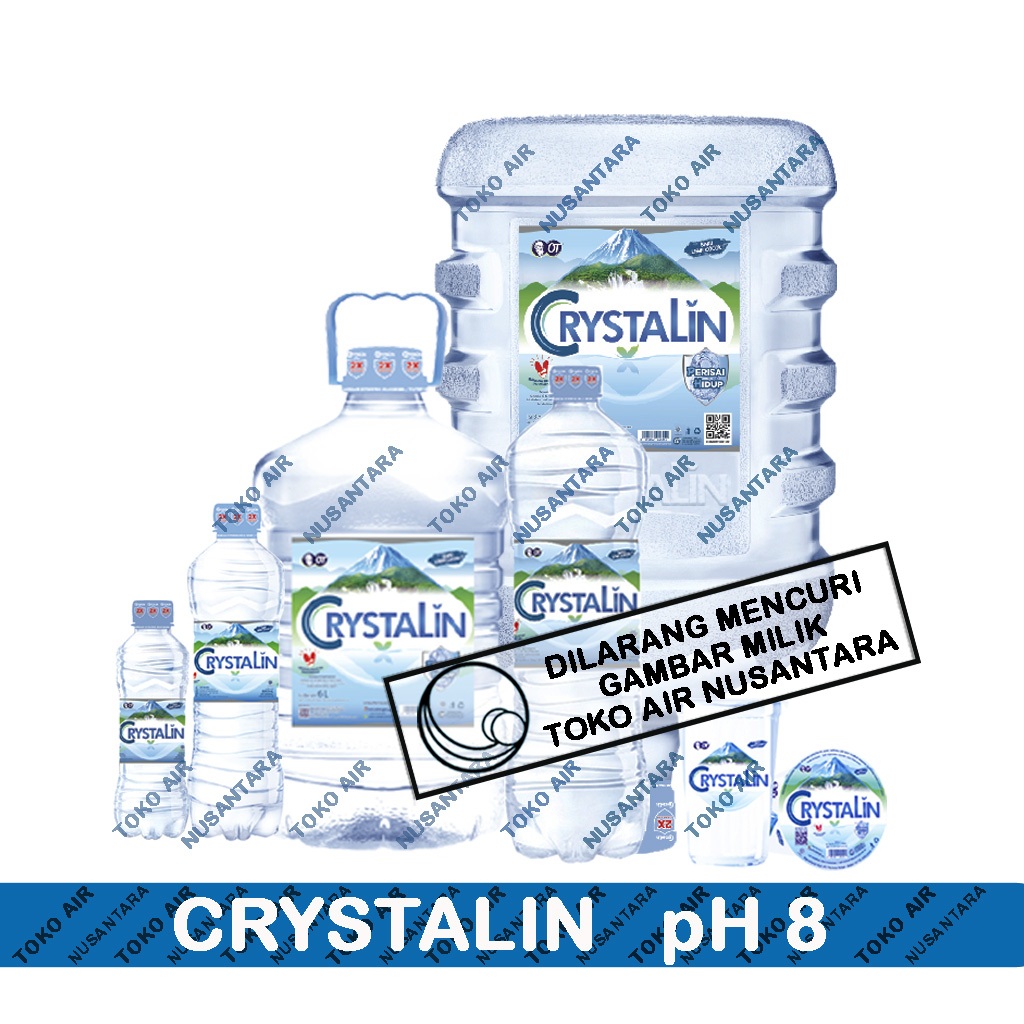 

Crystalin All Variant - Air Minum pH 8