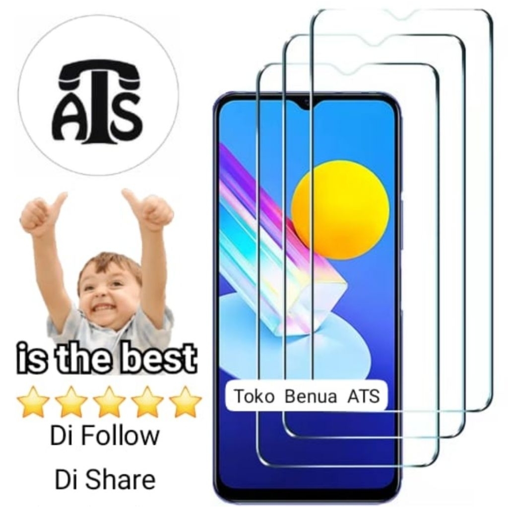 Kaca Bening REALME C11 Pelindung Layar Handphone Depan Tipe Hp Realme C11