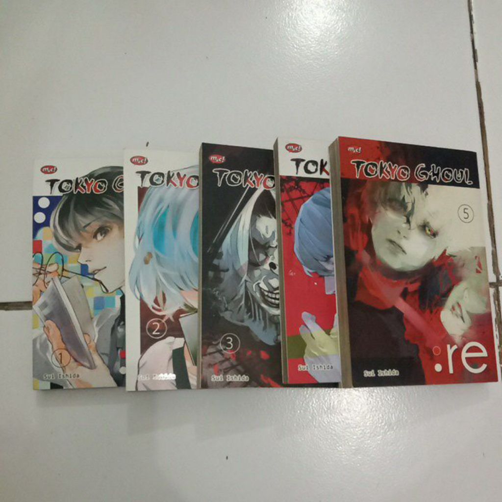 Komik Tokyo Ghoul Re 1-5 set