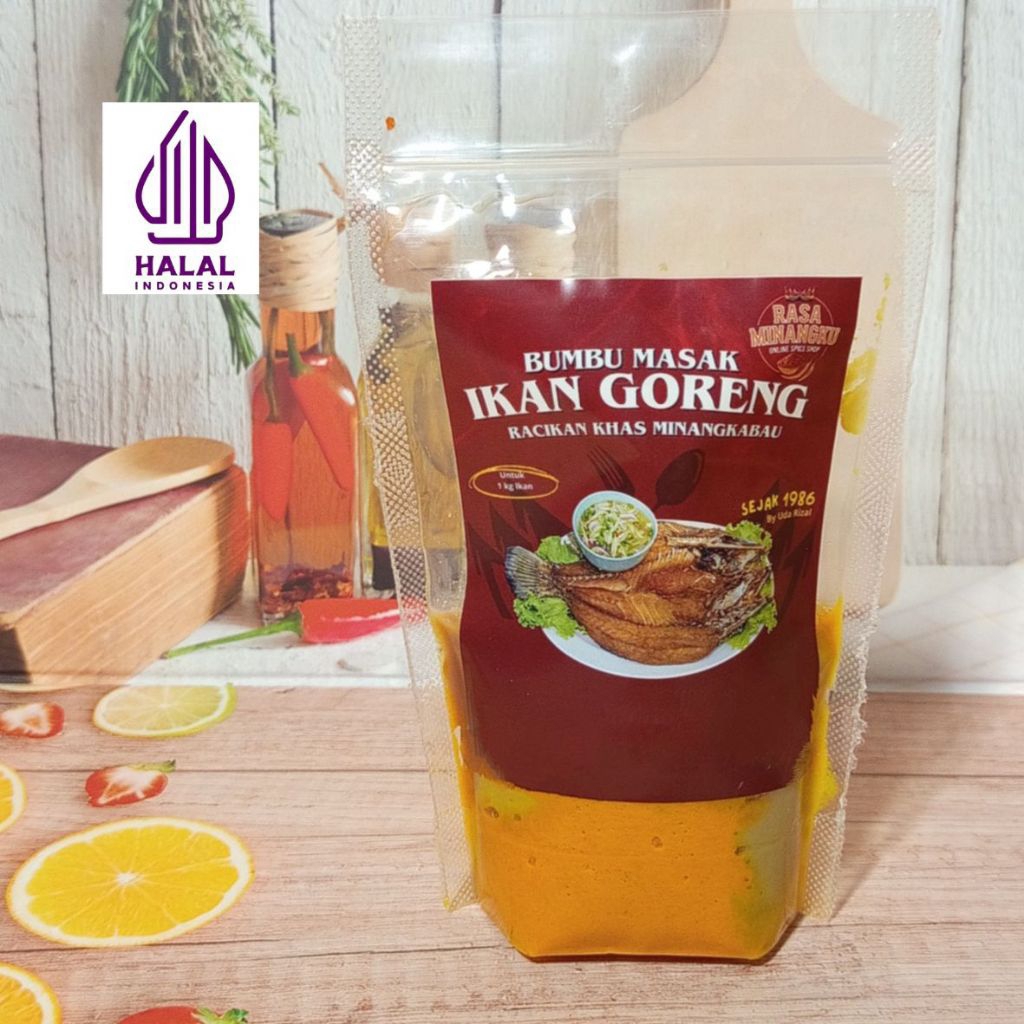 

Bumbu Ikan Goreng Rasa Minangku, Bumbu ikan goreng instan