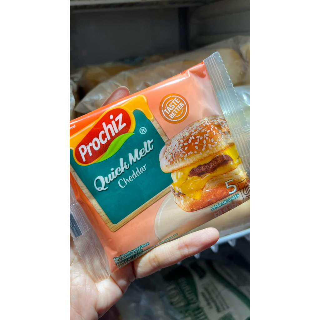 

Prochiz Keju Quick Melt isi 5 slice 85 gram