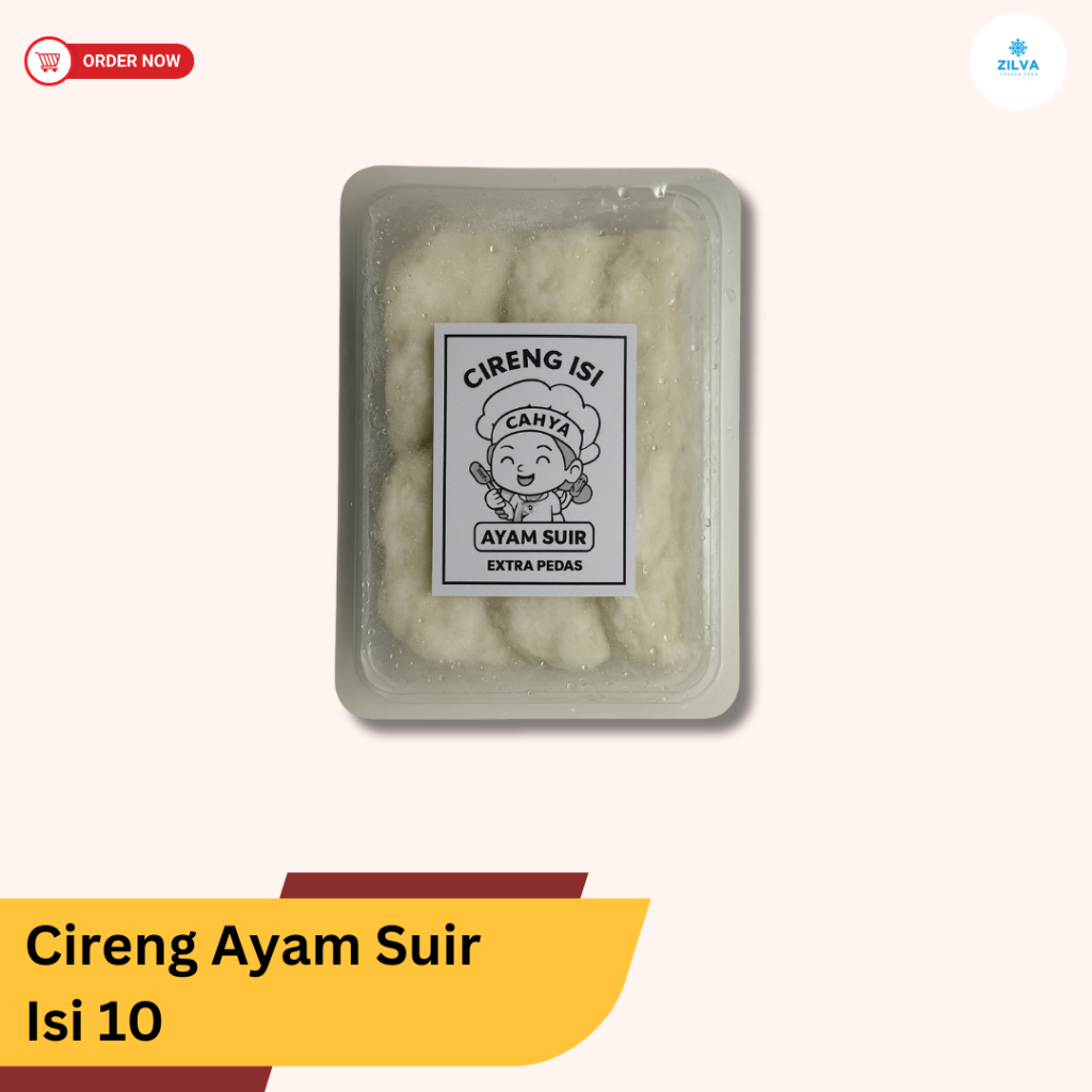 

Cireng Isi Ayam Suwir 10pcs | Cireng Ayam Suir Extra Pedas