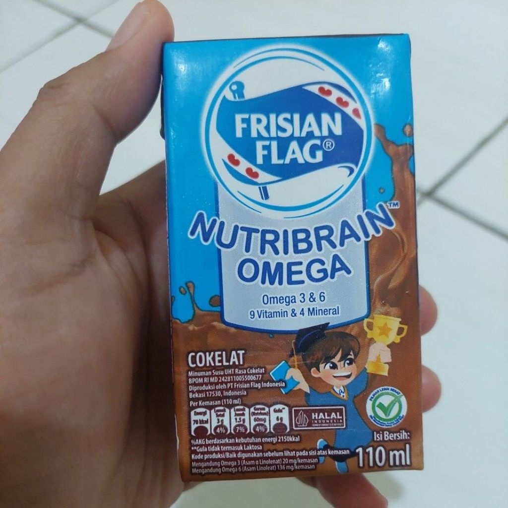 

susu UHT Frisian FLAG NUTRIBRAIN OMEGA6 110ml