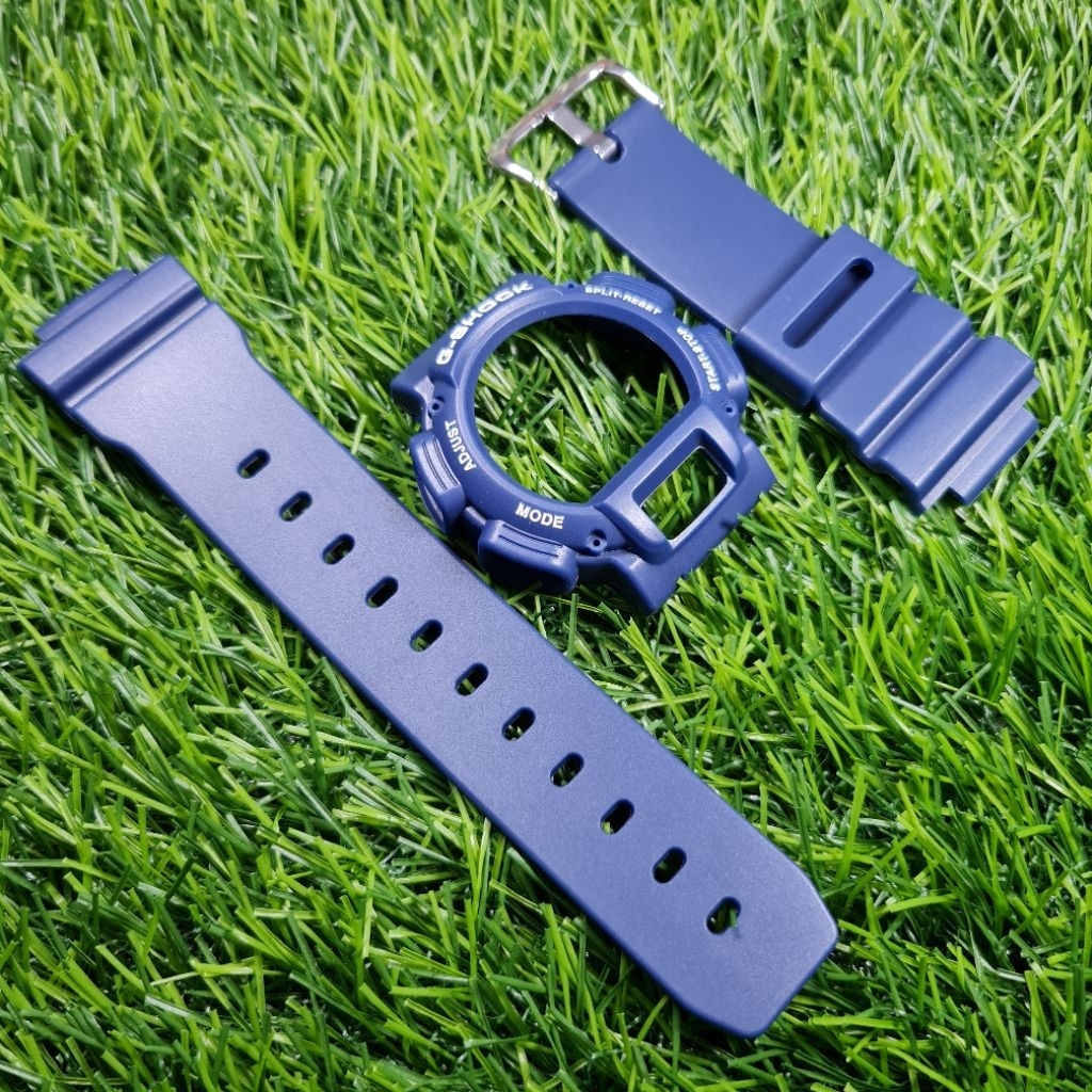 BNB BEZEL N STRAP GSHOCK G-SHOCK DW9052 DW-9052 DARK BLUE WHITE