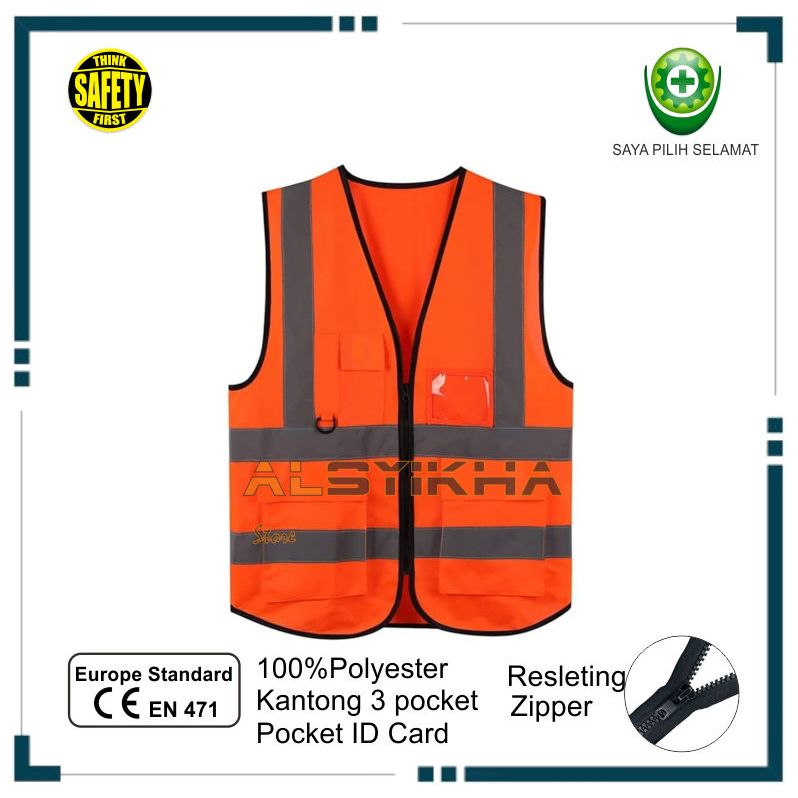 PAKET HEMAT MURAH ROMPI SAFETY PROYEK KANTONG RESLETING ROMPI SAFETY PROYEK ID HOLDER ROMPI