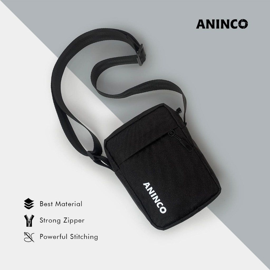 ANINCO - Saburo | Slingbag Pria | Tas Selempang Pria | Tas Selempang | Slingbag | Slingbag Casual | 