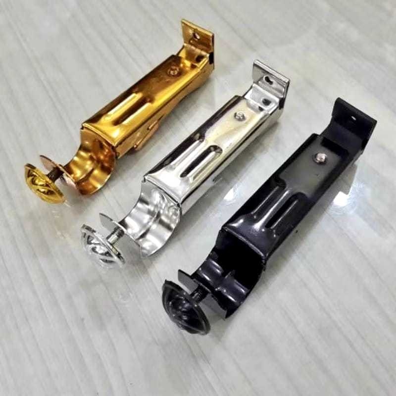 KAKI PENYANGGA REL TIANG GORDEN / PENYANGGA BRACKET BESI TIANG GORDEN / KAKI BESI GORDEN / KAKI REL 