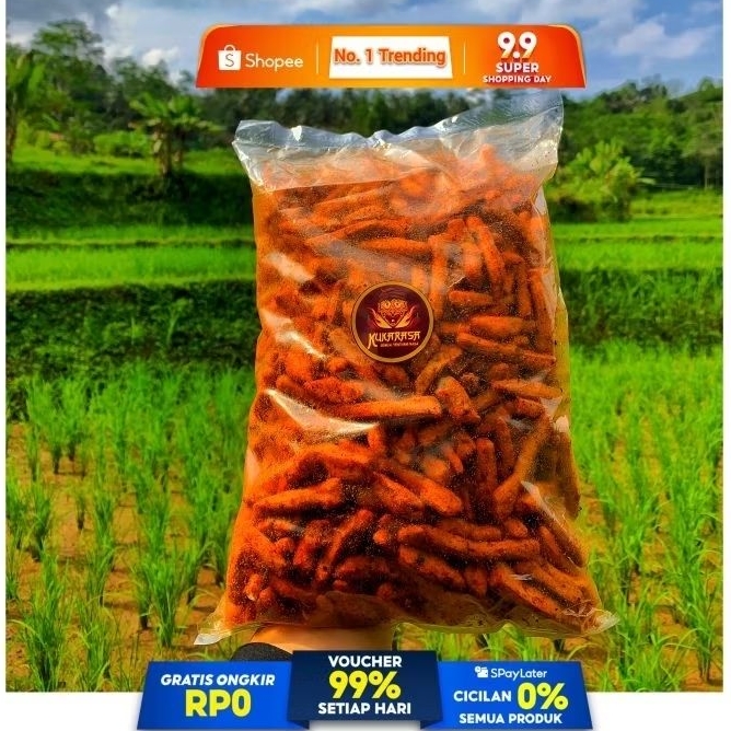

BASRENG PEDAS DAUN JERUK 1 KG - kukarasa snack