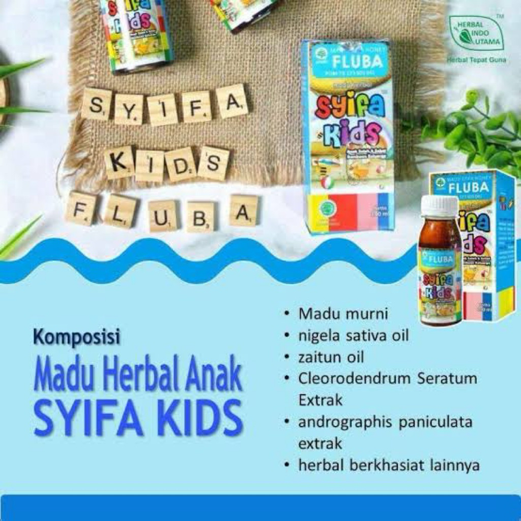

Madu Anak Fluba Syifa Kids
