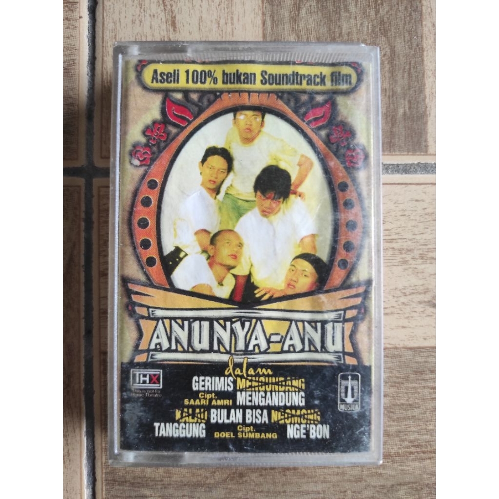 kaset pita ANUNYA - ANU,aseli100% bukan sountrack film