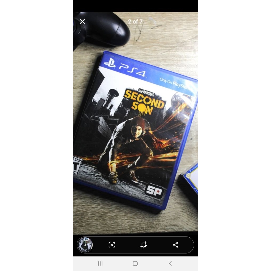 Kaset Ps4 / Blu-Ray Ps4 Infamous Second Son