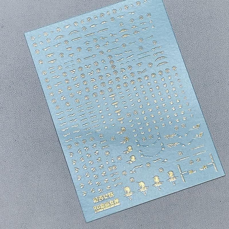 Xindong HG 1:144 Unicorn Banshee Part Water Decal