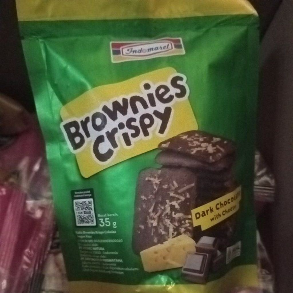 

Indomaret brownies crispy 35g
