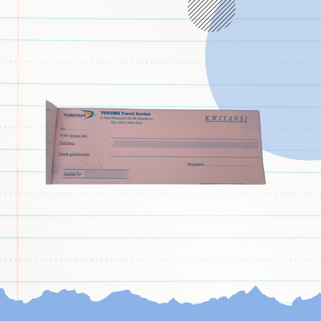 

Kwitansi custom 2 ply