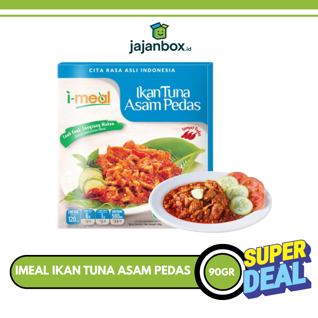 Imeal Ikan Tuna Asam Pedas 90g