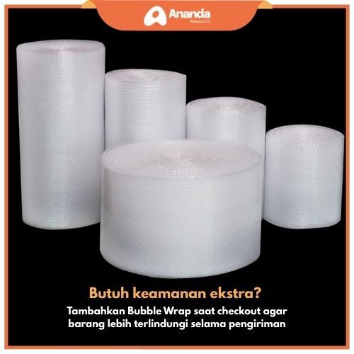 

Tambah Bubble Wrap – Perlindungan Ekstra Saat Pengiriman