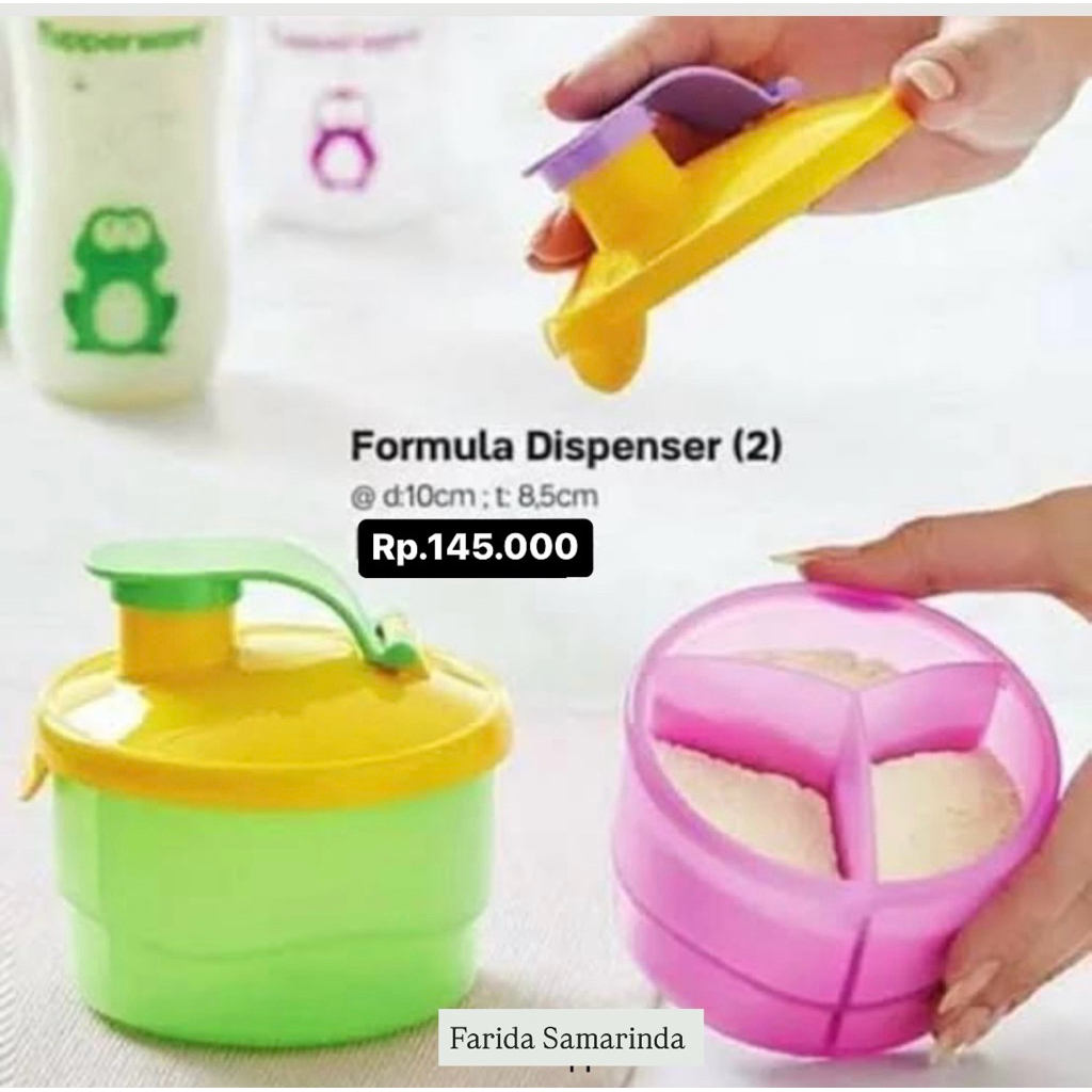 formula dispenser Tupperware