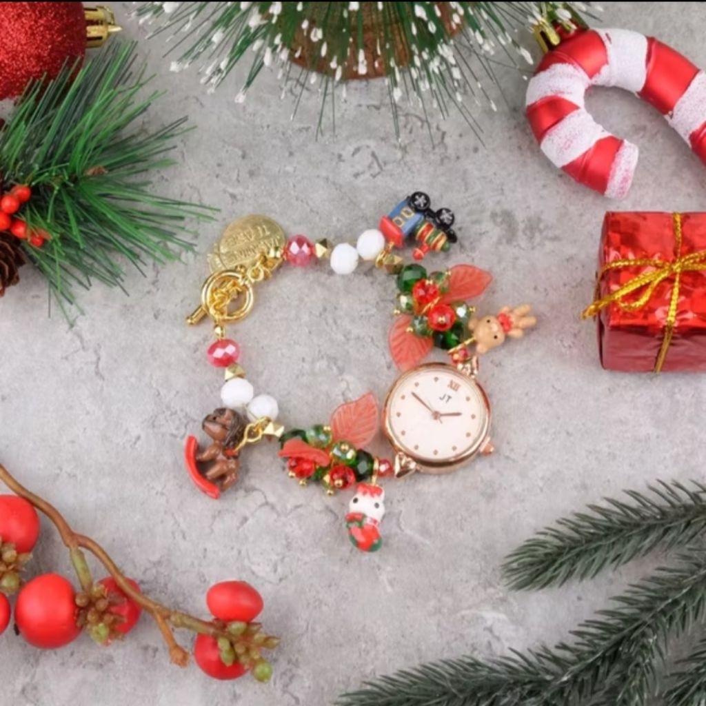 Jasmine Tease Beads Bracelet Watch || Jam Tangan Manik