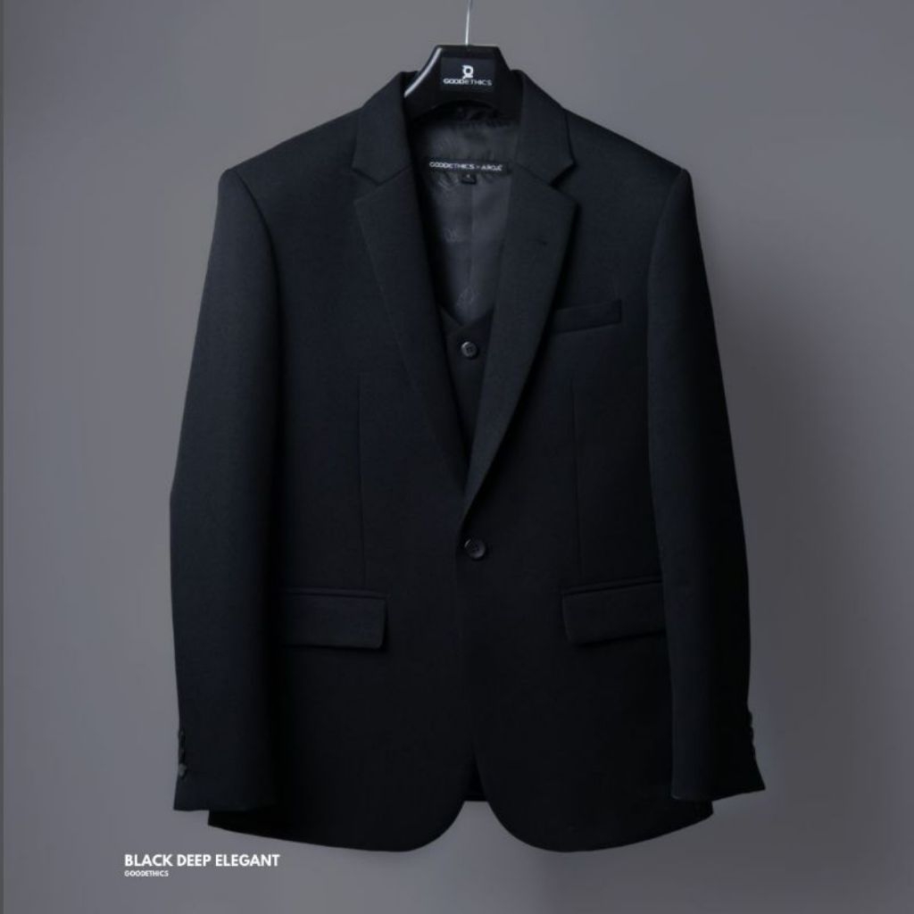 Bescap Tasik Fashion || Jas Formal Pria Premium Bahan Wool Novus