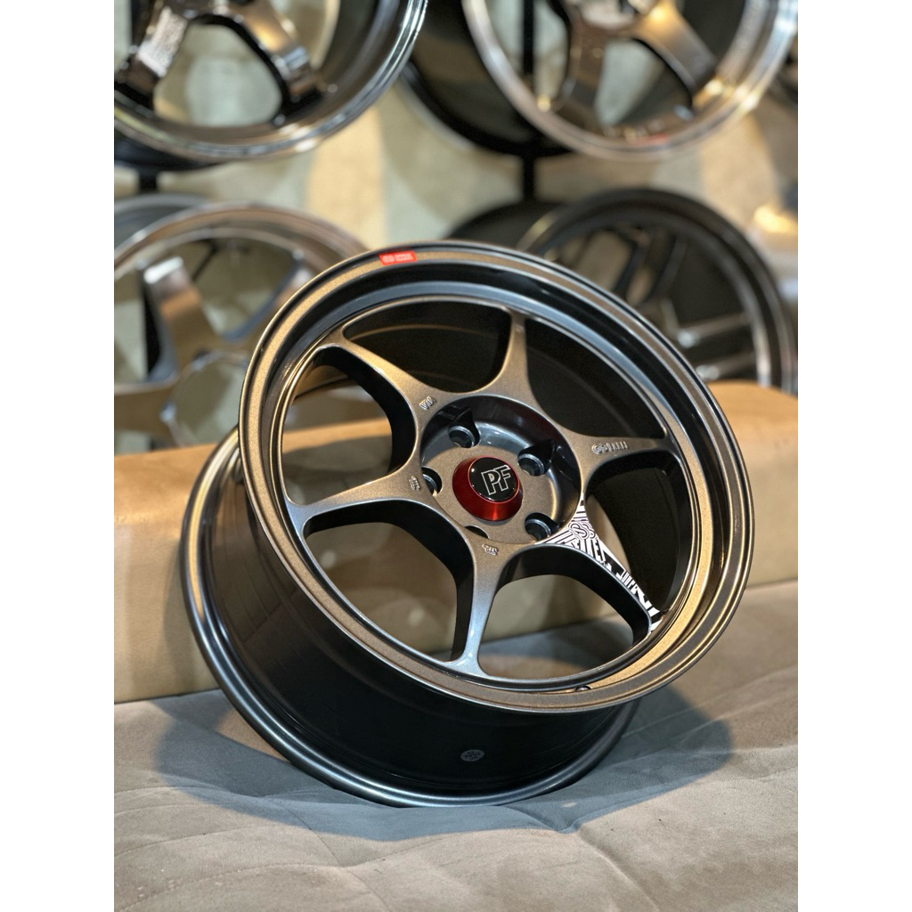 Velg Enkei Pf Gunmetal R17 Kondisi Baru