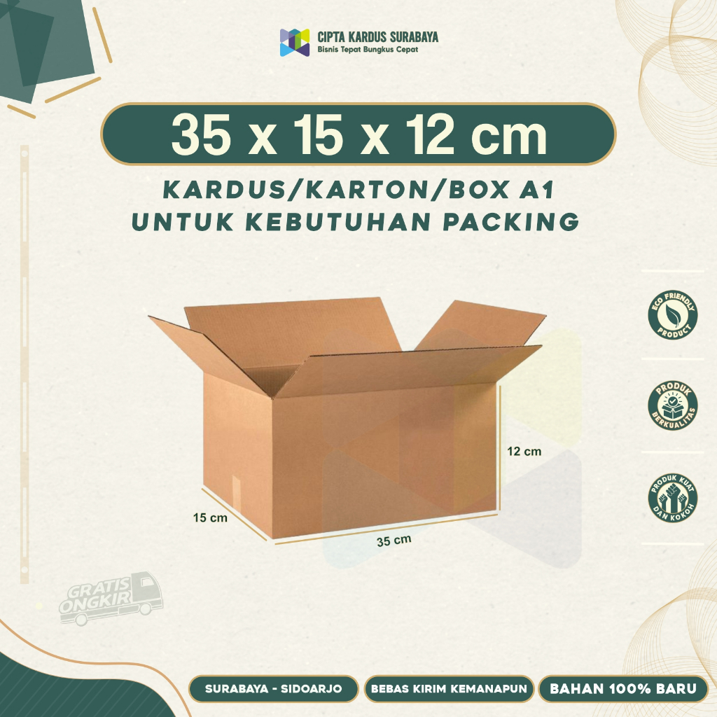 

Box Packing 35x15x12 | Kardus Packing | Karton Packing