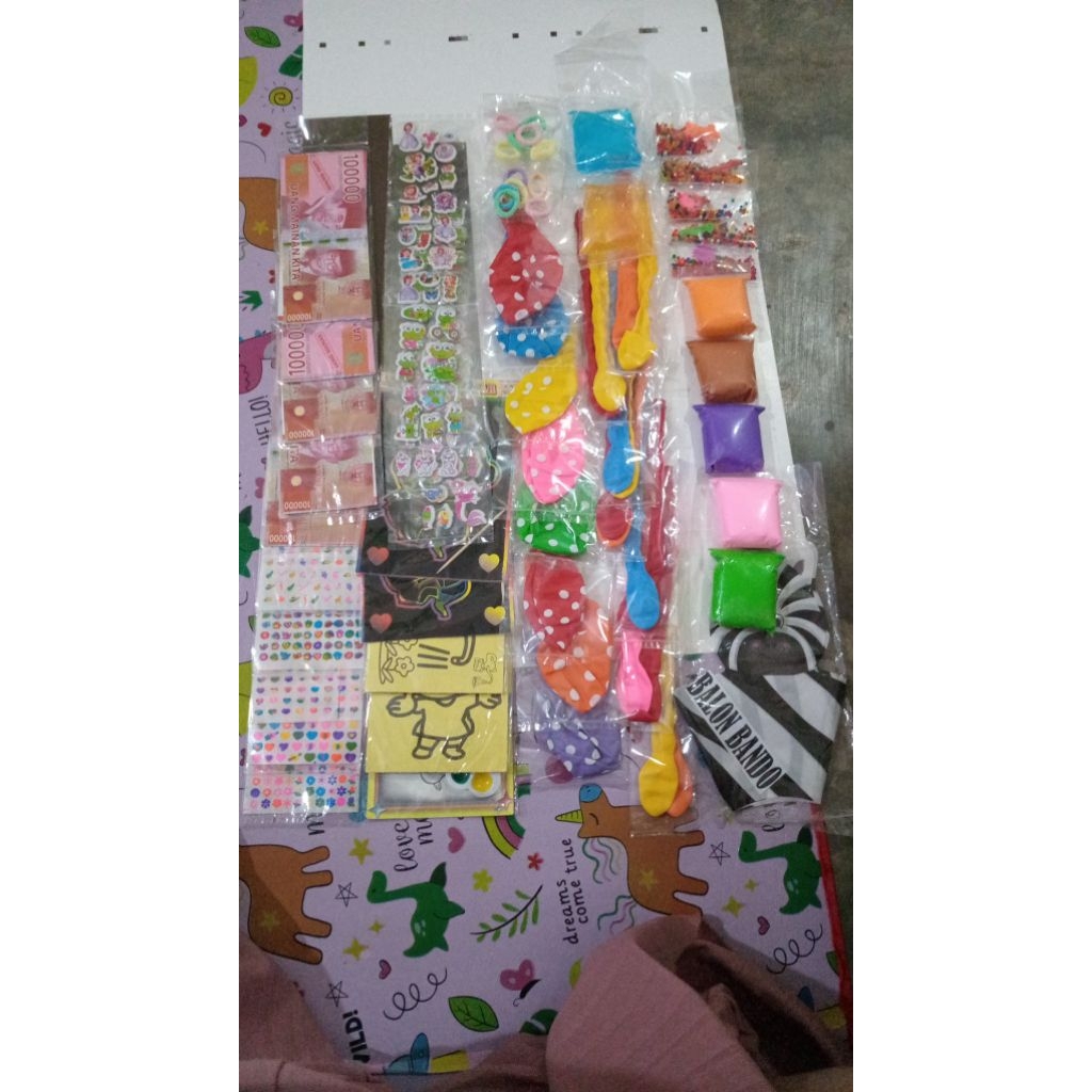 mainan renceng anak serba 1000 isi 50pcs/grosir mainan untuk dijual lagi