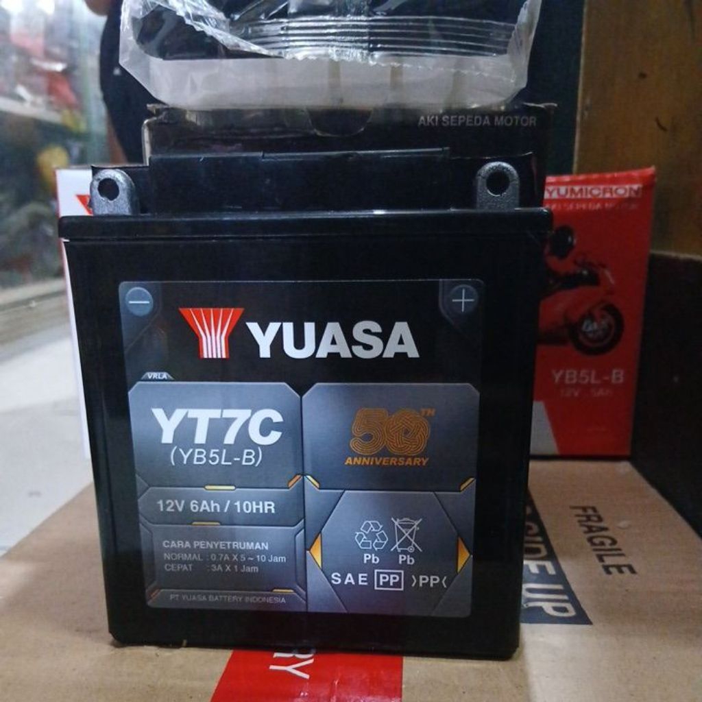 Aki Kering Yuasa original, YT7C ( YB5L-B )