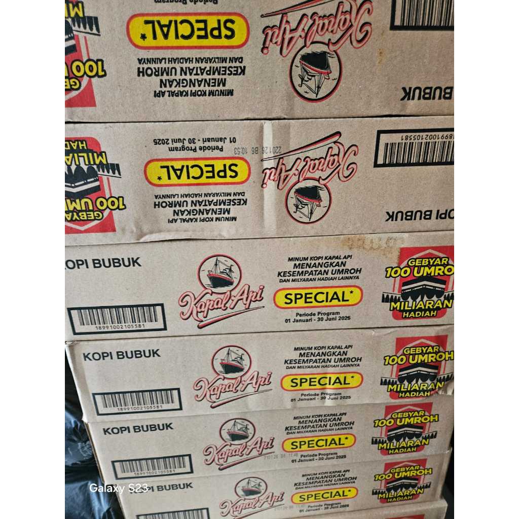 Kopi Kapal Api Mini Sachet Renceng 1Dus promo