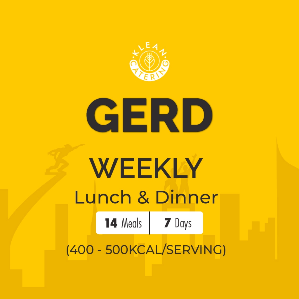 

Klean Gerd Diet Catering Sehat - Weekly (14 Meals/7 Days)