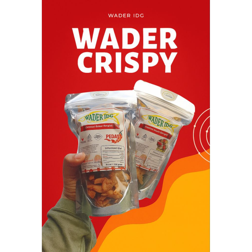 

Wader Crispy ikan kecil goreng renyah 100 gram