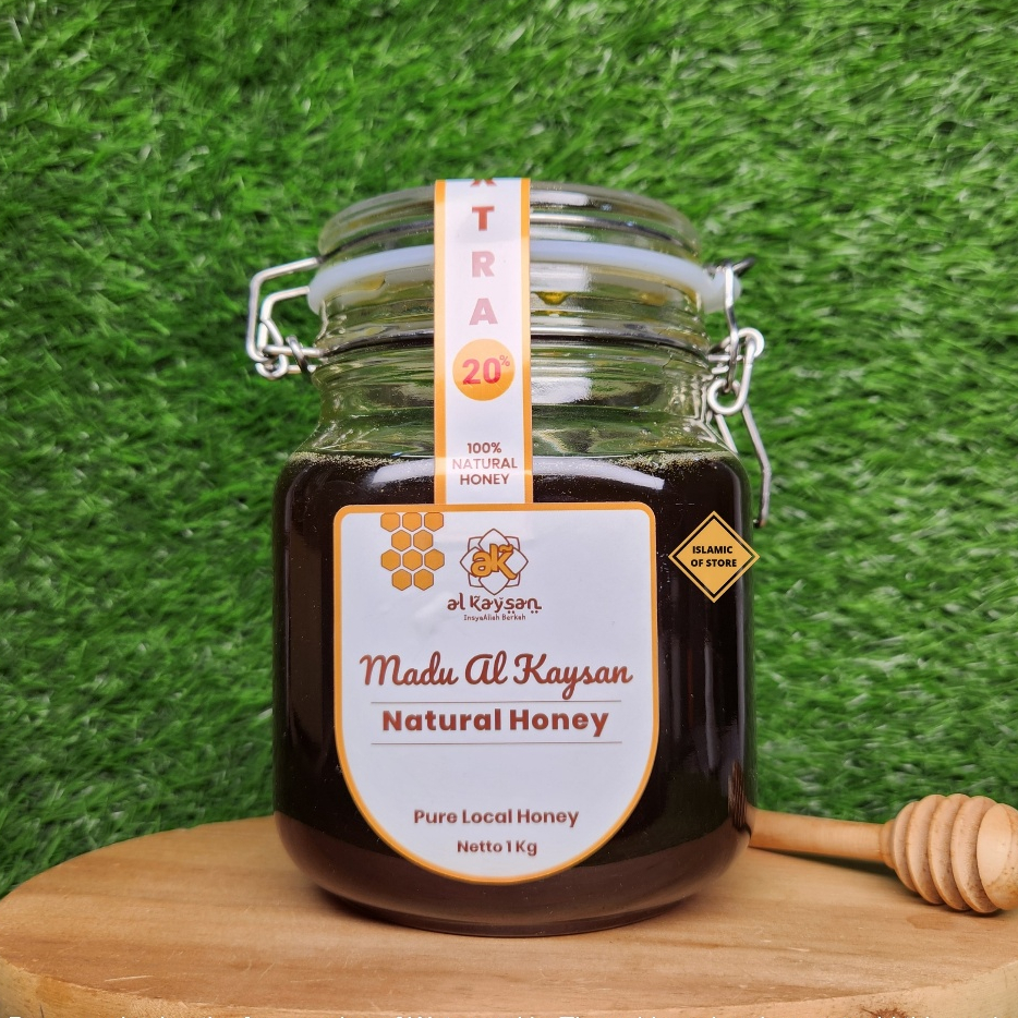 

PROMO NATURAL HONEY 1 KG FREE 200 GRAM | MADU AL KAYSAN | MADU HUTAN