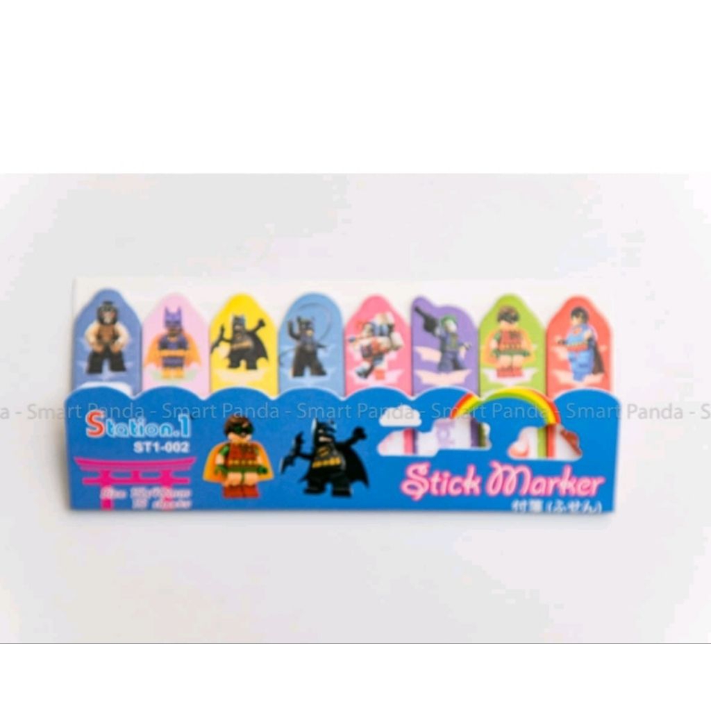 

Sticky Note Kertas Karakter Superhero ST1-002