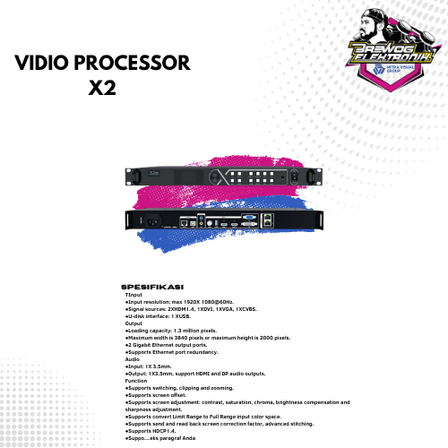 ORIGINAL PRODUK BREWOG MITRA VISUAL VIDIO PROCESSOR X2