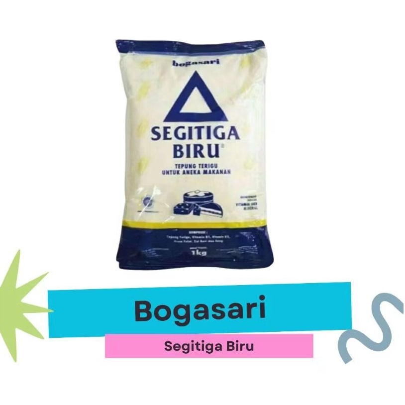 

Tepung Bogasari Segitiga Biru 1 kg