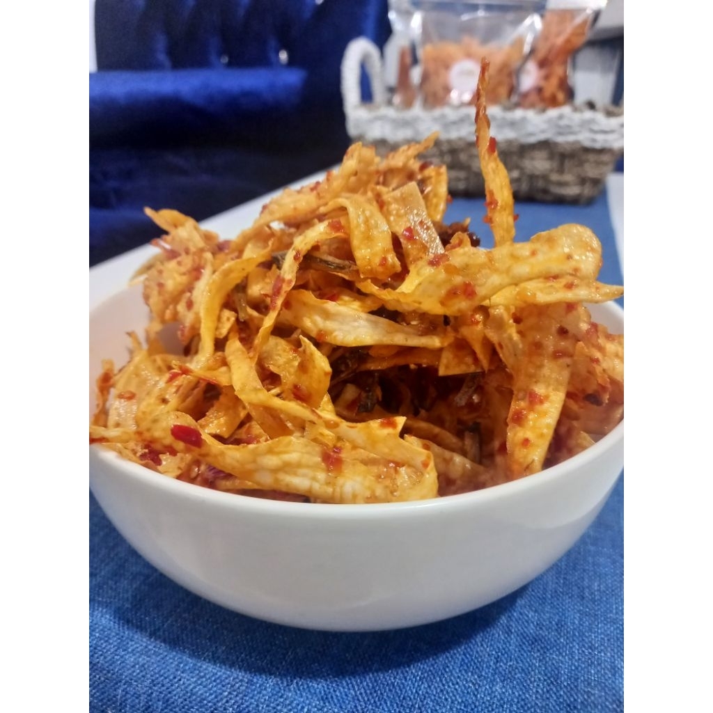 

Keripik Cabe Singkong Serut