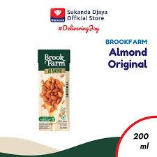 

BrookFarm Susu Almond Original 200ml | Susu Almond Natcha Caramel Susu Brook farm