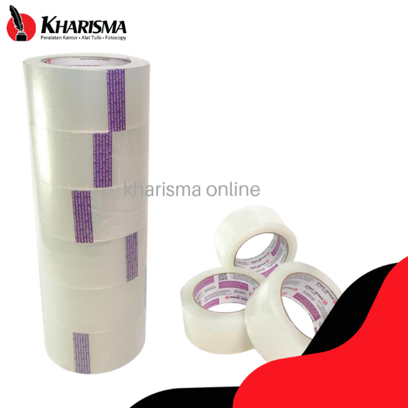Isolasi lakban OPP NACHI TAPE - Transparan Bening TR