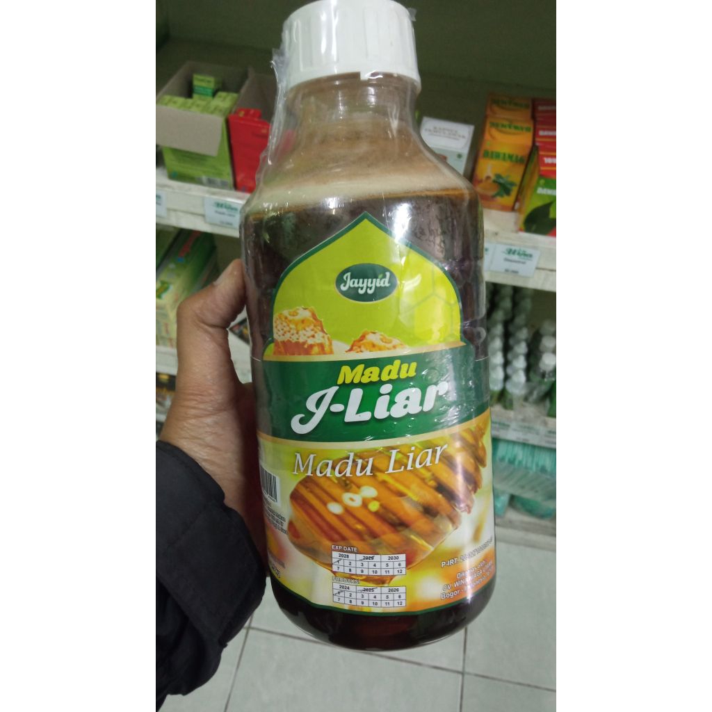 

Madu Jayyid Hutan Liar isi 1500gr