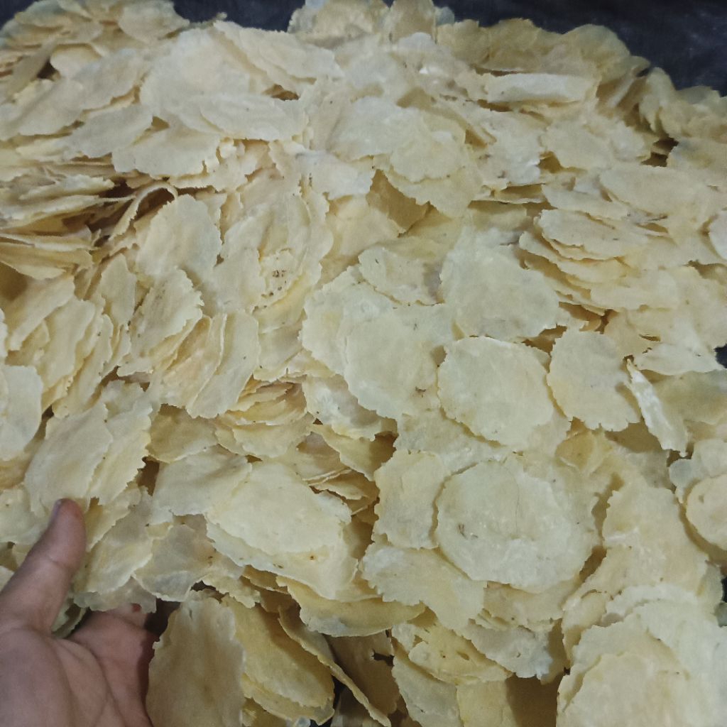 

emping melinjo fulll kering siap goreng biji 1&2