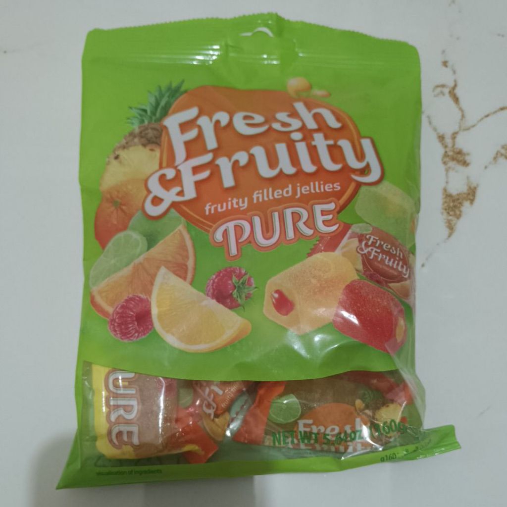 

Fresh & Fruity filled jellies pure