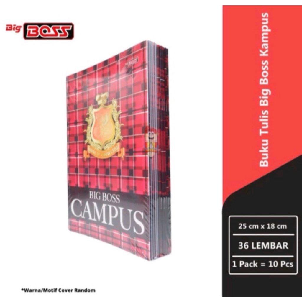

Buku campus Bigboss isi 36/10