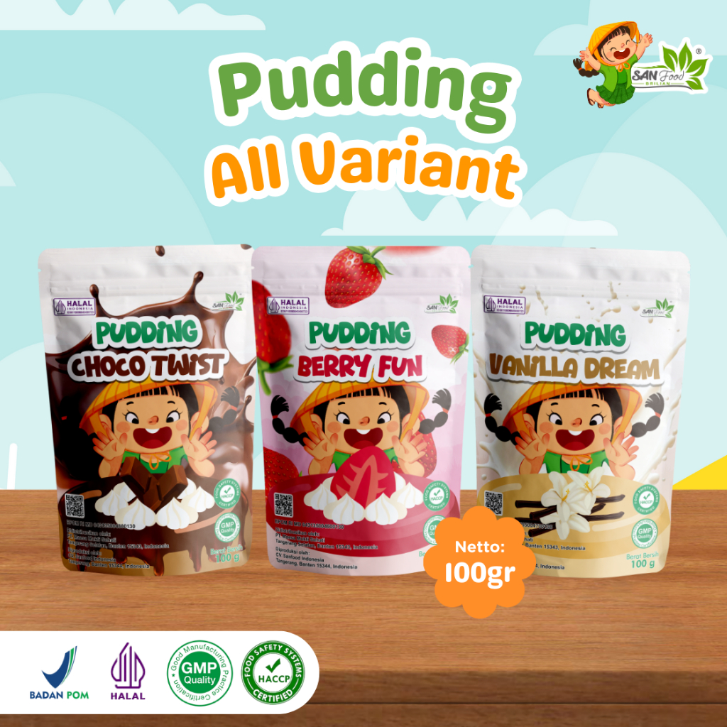 

SANFOOD BRILIAN Pudding - 100gr