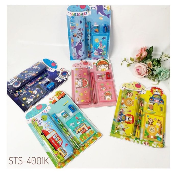

Stationery Set Alat Tulis Lengkap Karakter Anak Cowo