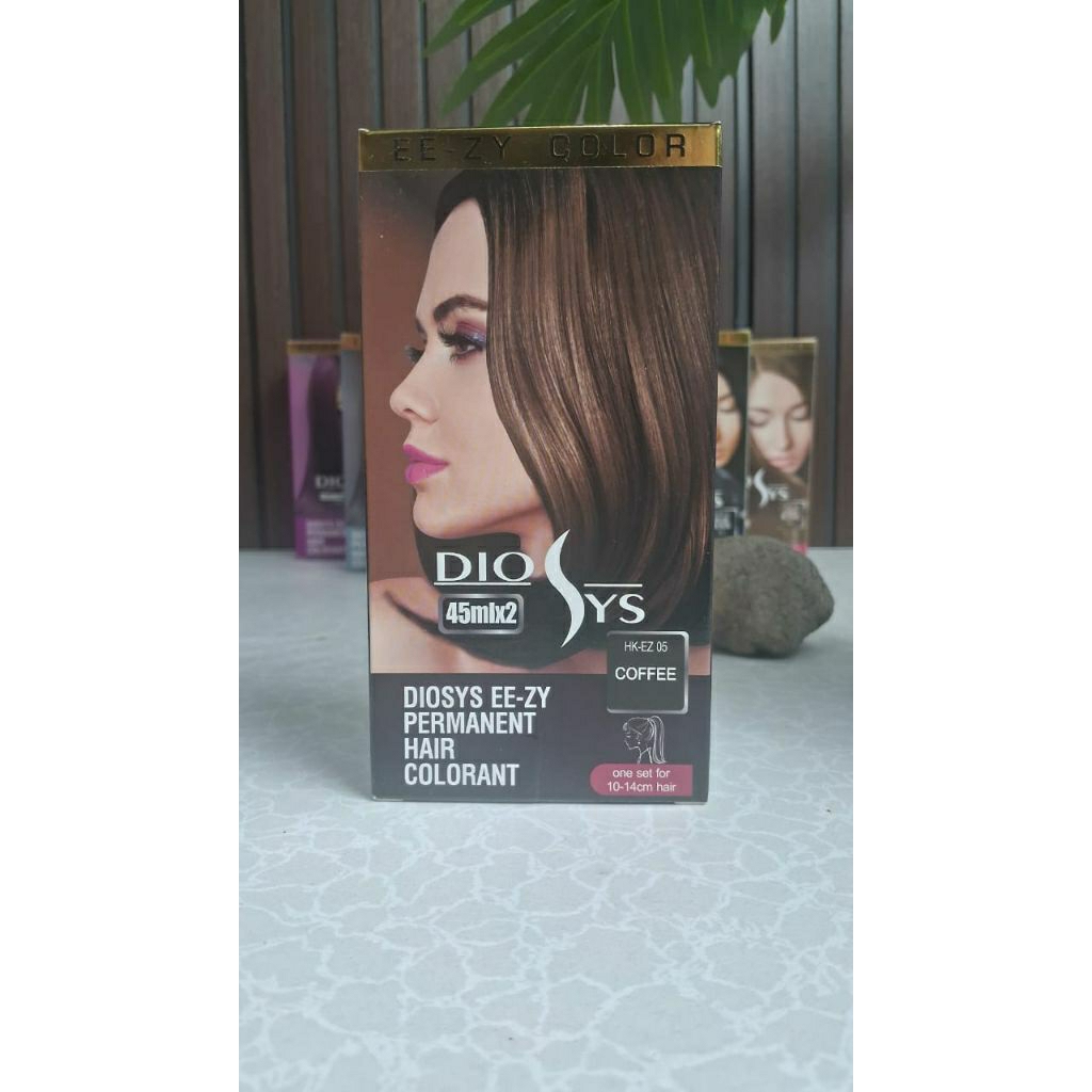 Diosys Permanent Hair Colorant 45mlX2 pewarna rambut yang cocok digunakan sehari - hari agar tampil 