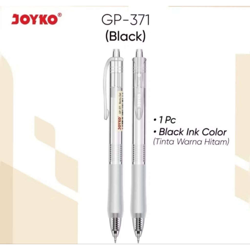 

BULPOINT/BULPEN GEL JOYKO GP-371 BONTU 0,5MM (12 BIJI)