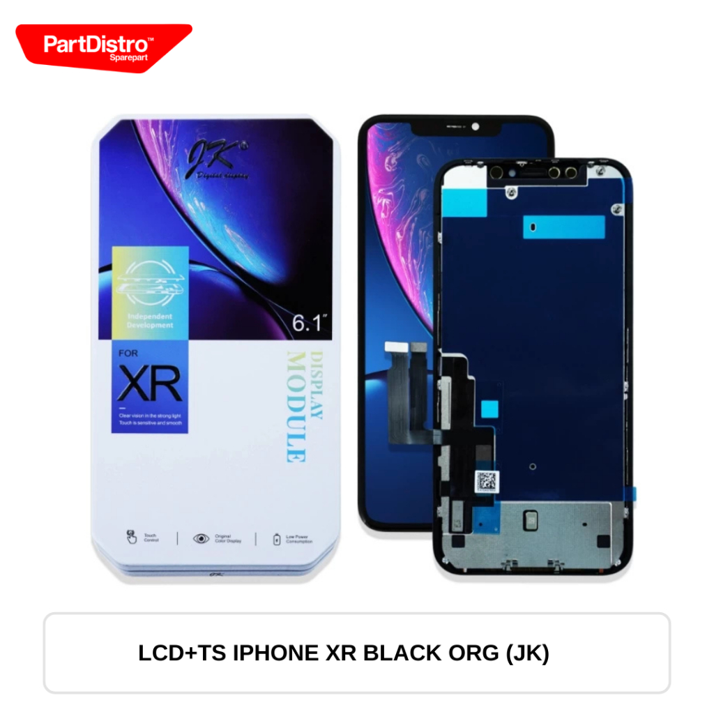 LCD+TS IPHONE XR BLACK ORI(JK)